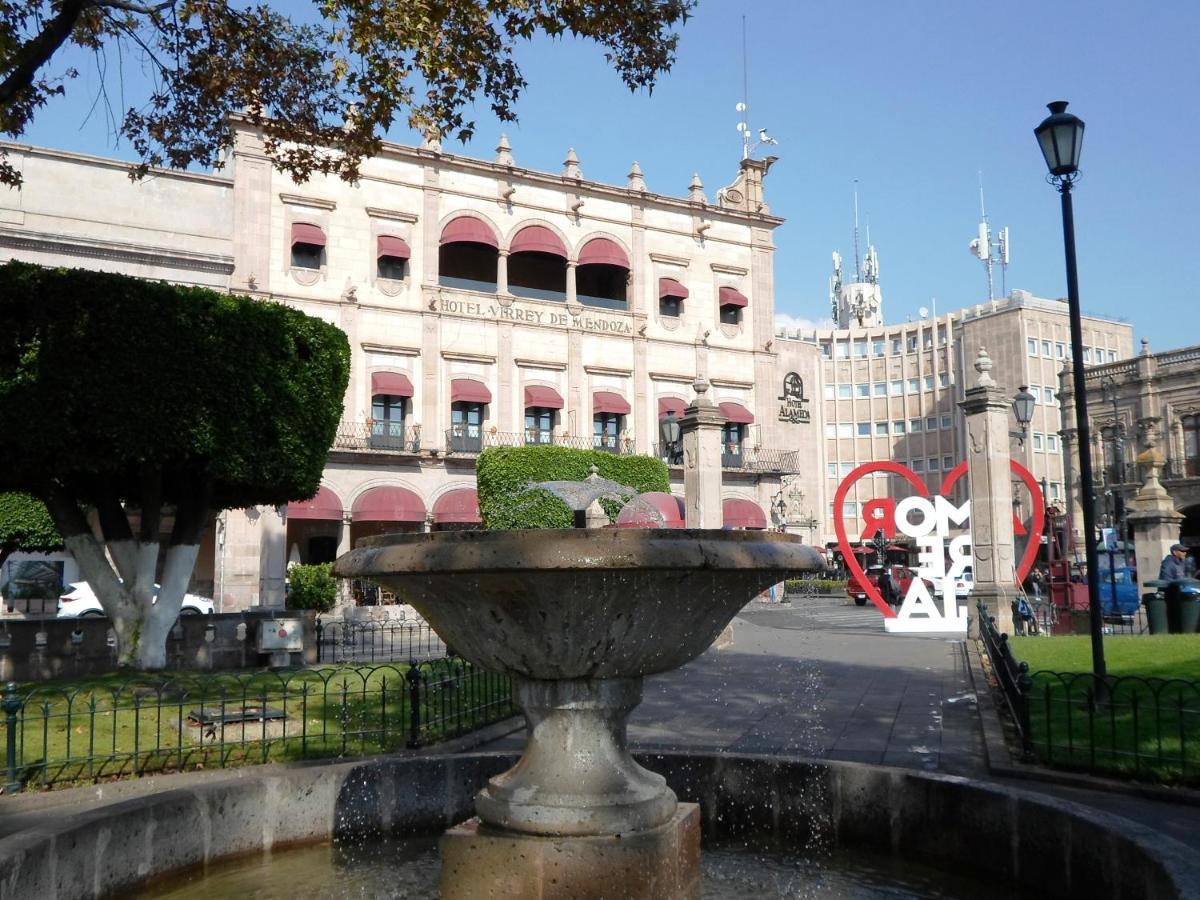 ホテル Virrey De Mendoza モレリア エクステリア 写真