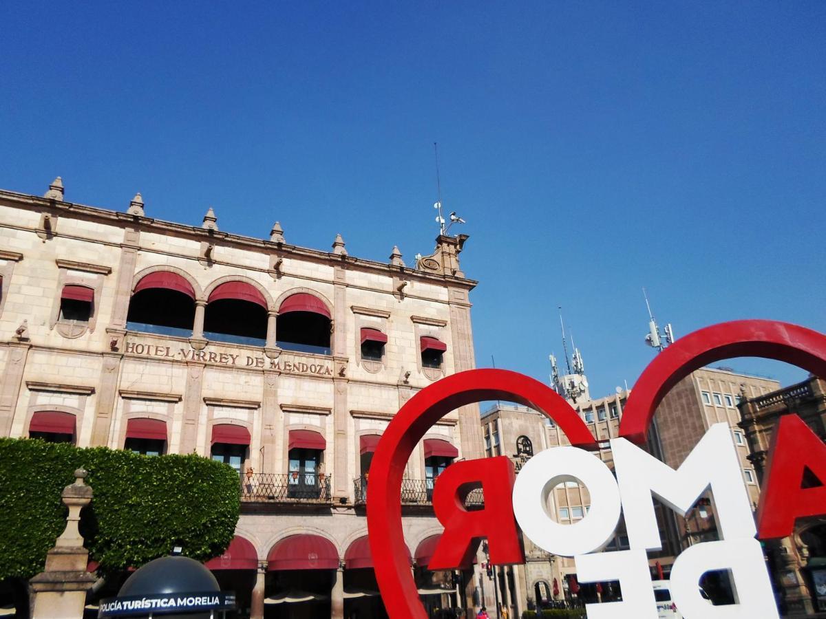 ホテル Virrey De Mendoza モレリア エクステリア 写真