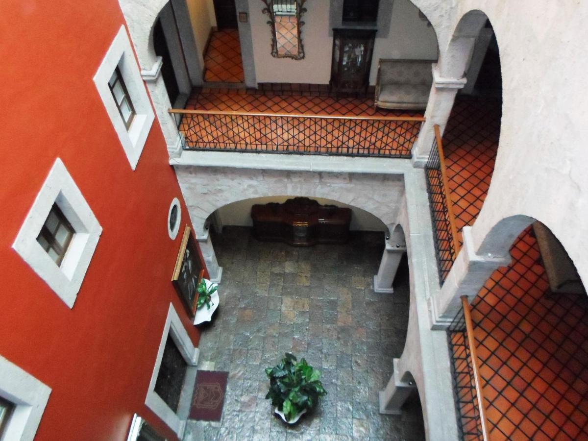 ホテル Virrey De Mendoza モレリア エクステリア 写真